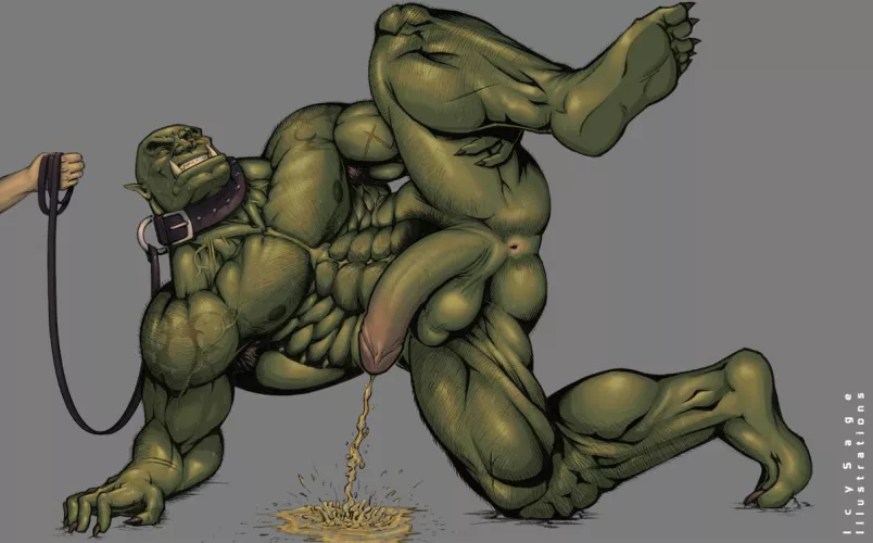 Orc Pissing (IcySageDorc) by Such_Philosopher_218