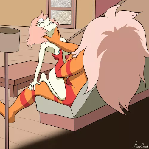 Pearl enjoying the ride (Alastor_Creed) by Alastor_Creed