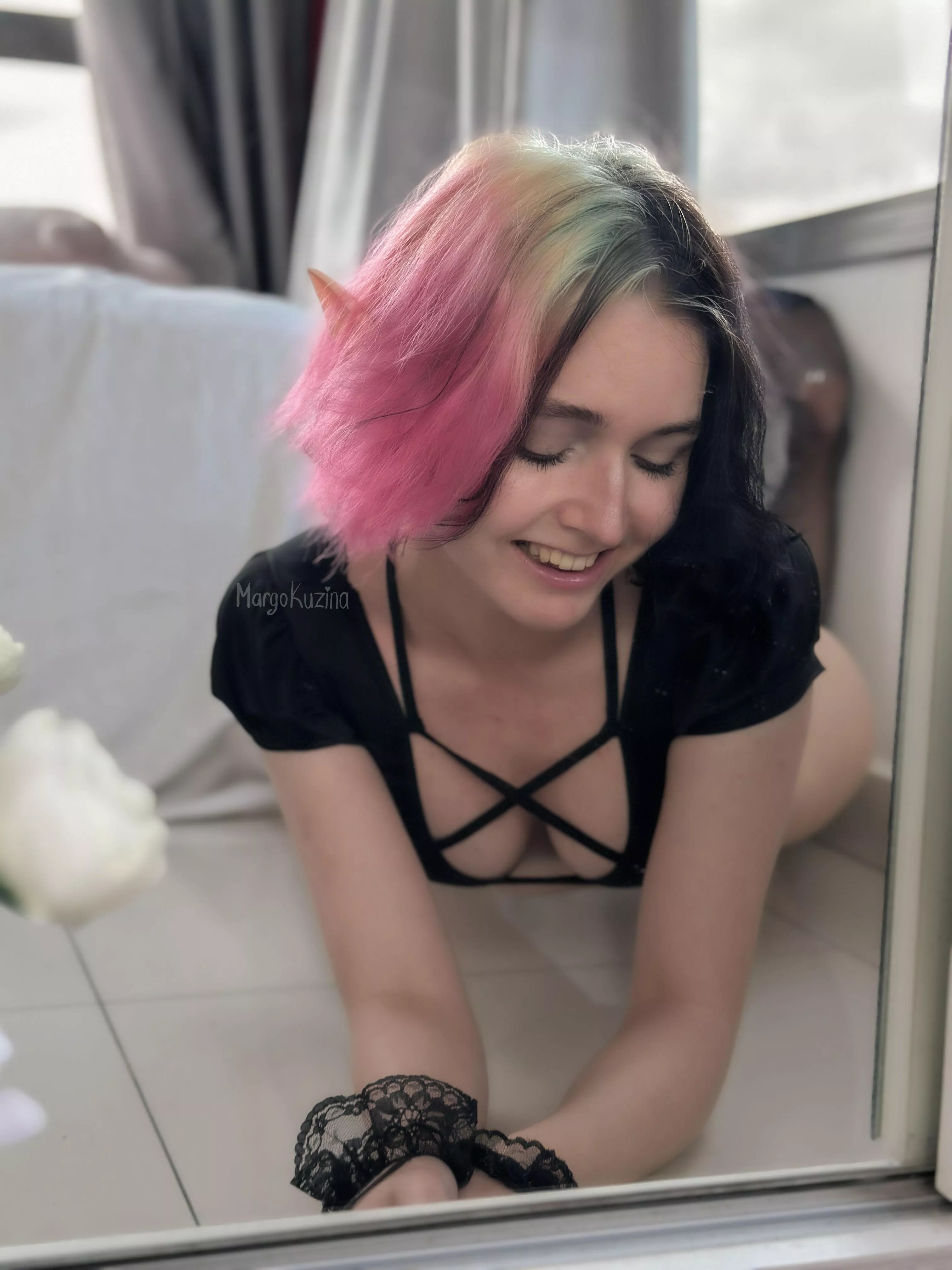 sweet and smiling posted by MargoKuzina