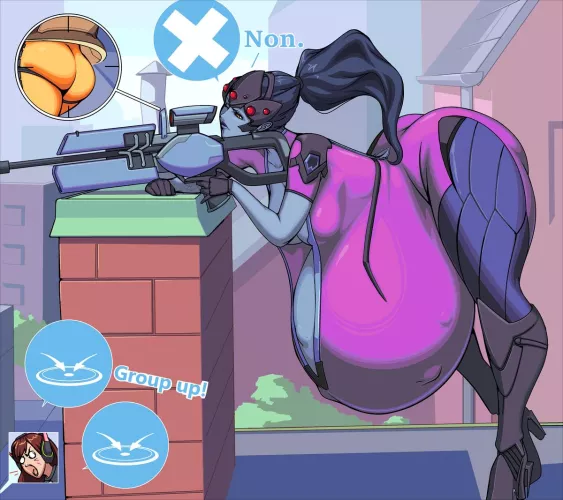 The Only Good Part about Overwatch is the Porn (Maternal-Reads) by HeavyLancerthe8th