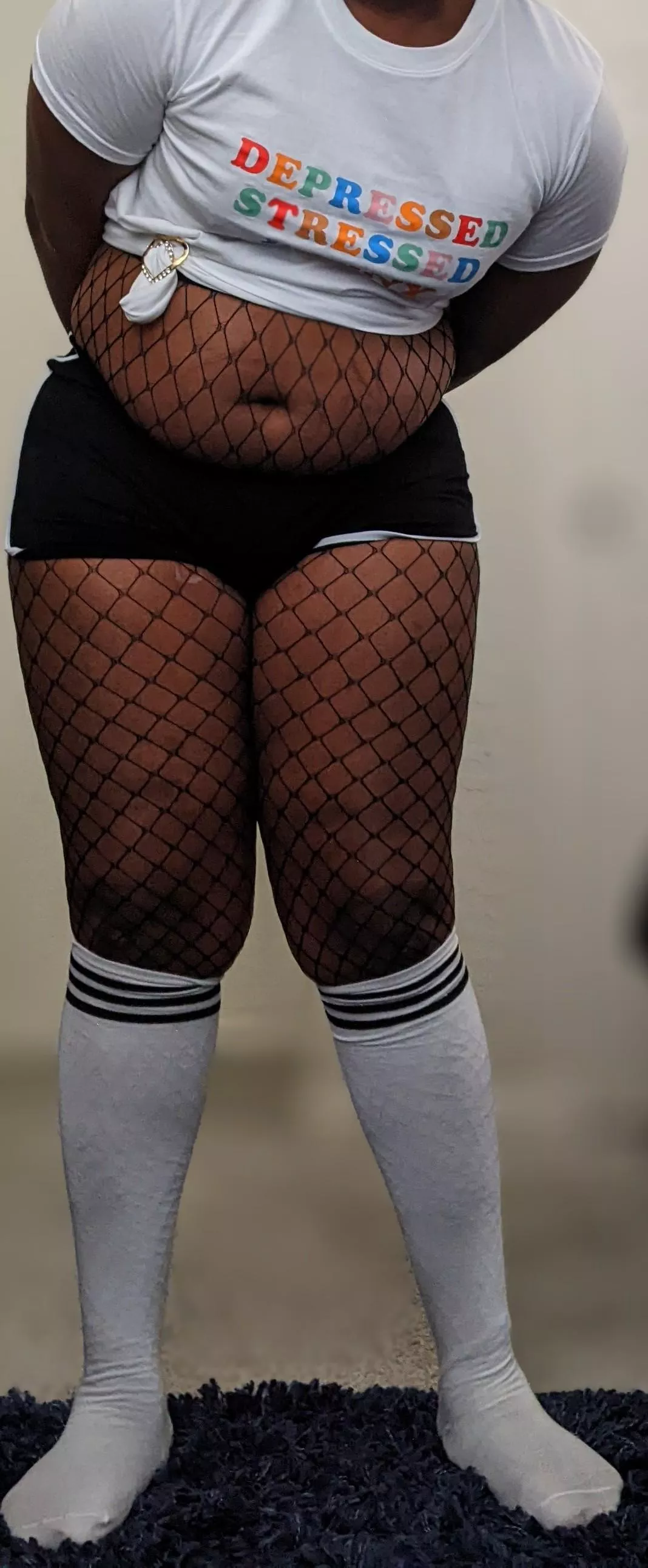 Tummy and thighs anyone? posted by black_femboi_carti