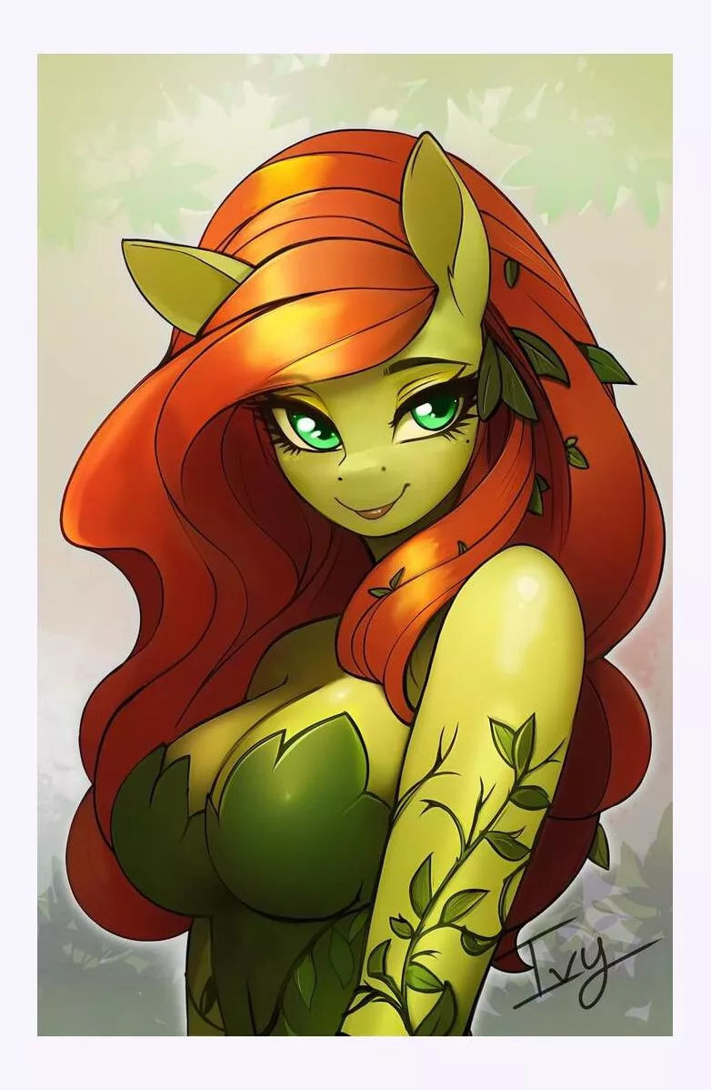 When peanut butter meets chocolate, poison ivy-MIP mash up art by me posted by Historical_Raisin597