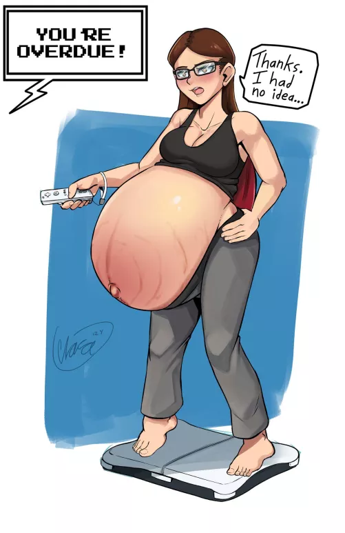 Wii Fit is ruthless (@ClarasPregs) by HeavyLancerthe8th