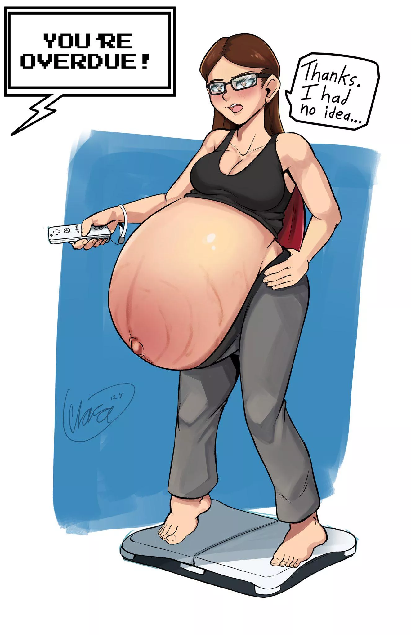 Wii Fit is ruthless (@ClarasPregs) posted by HeavyLancerthe8th