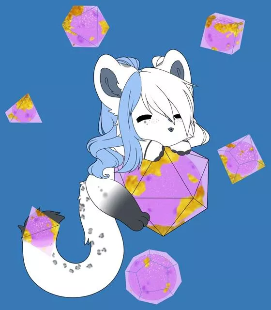 yet another dnd chibi posted by NeemaKitten