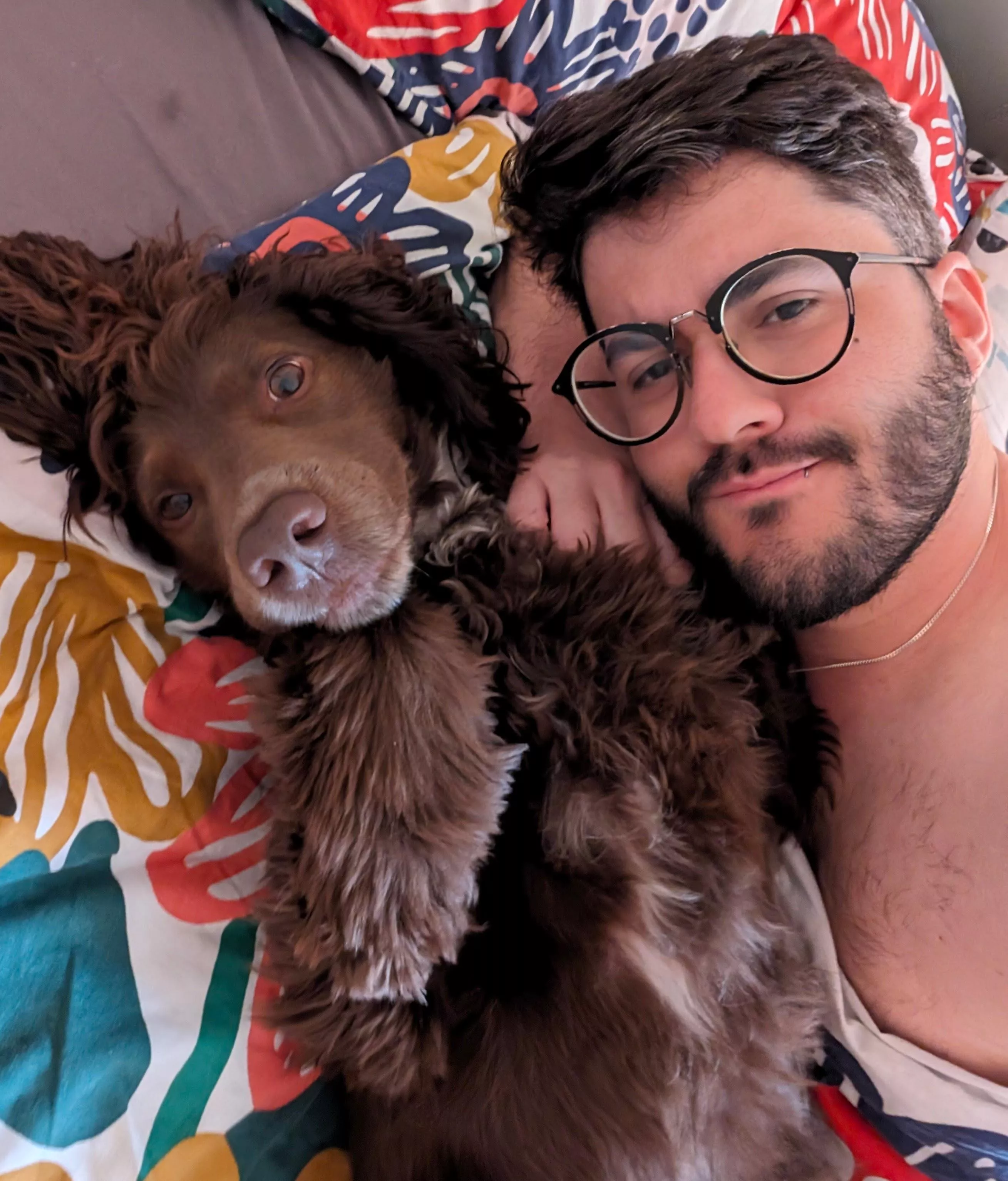 33 M UK, we are working from bed today. Can't wait for the end of the day to do some gaming. What's everyone playing ATM?  posted by RealisticlyCalmGamer