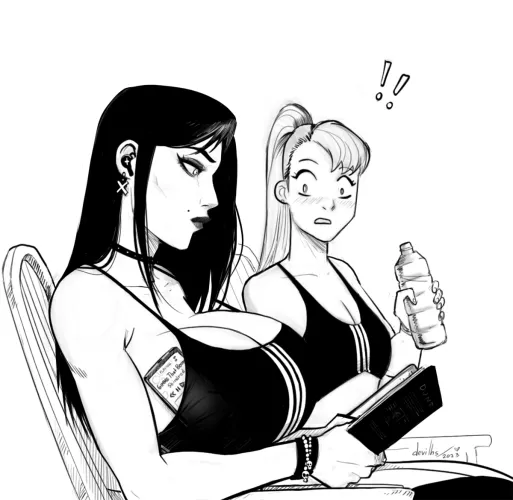 A comic panel depicting envy by extravagantmediocre