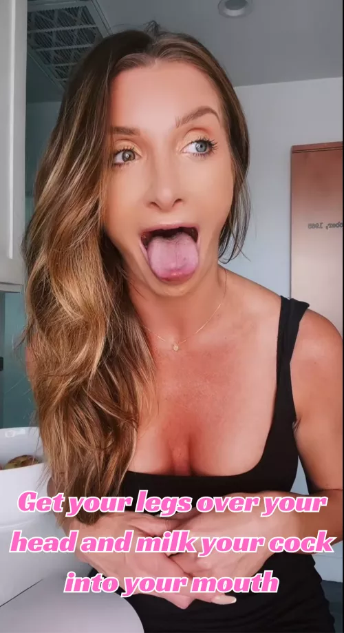 A hot milf ask you to do it. That should be enough to convince you by Facebless