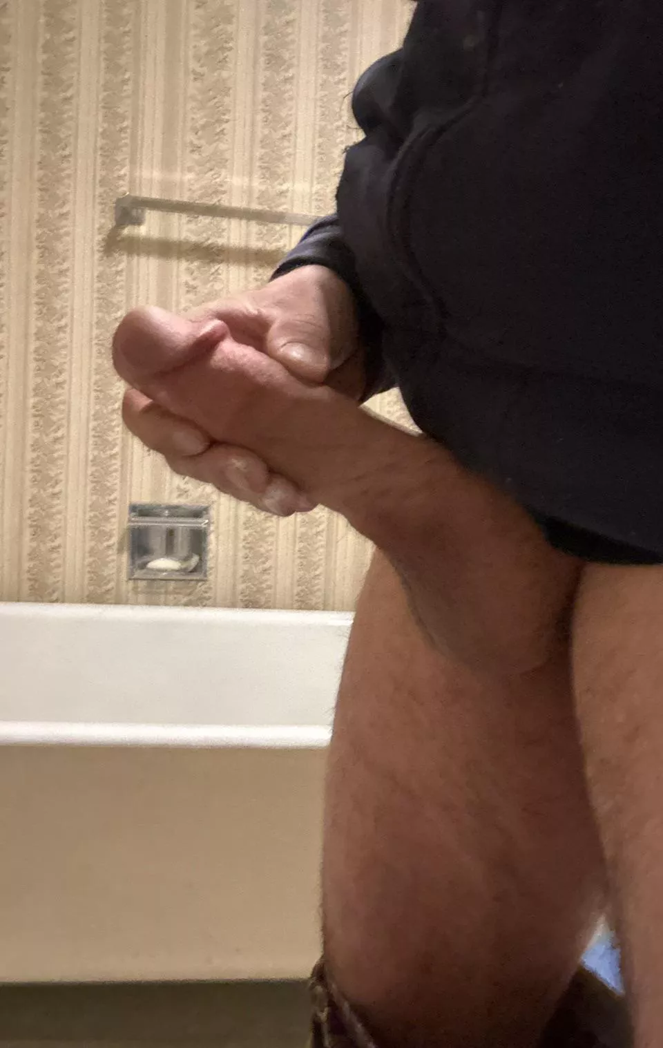 Acting naughty at work again (36) posted by litterboxlarry