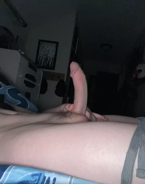 almost fully hard hehe🙈 by Basic_Iron8210