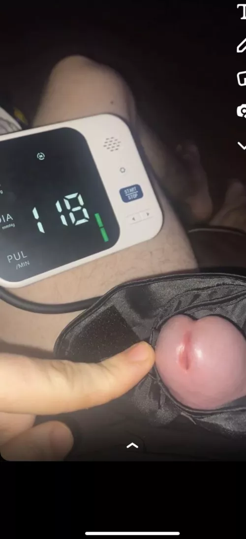 Blood pressure cuff fun by AffectionateMenu7362