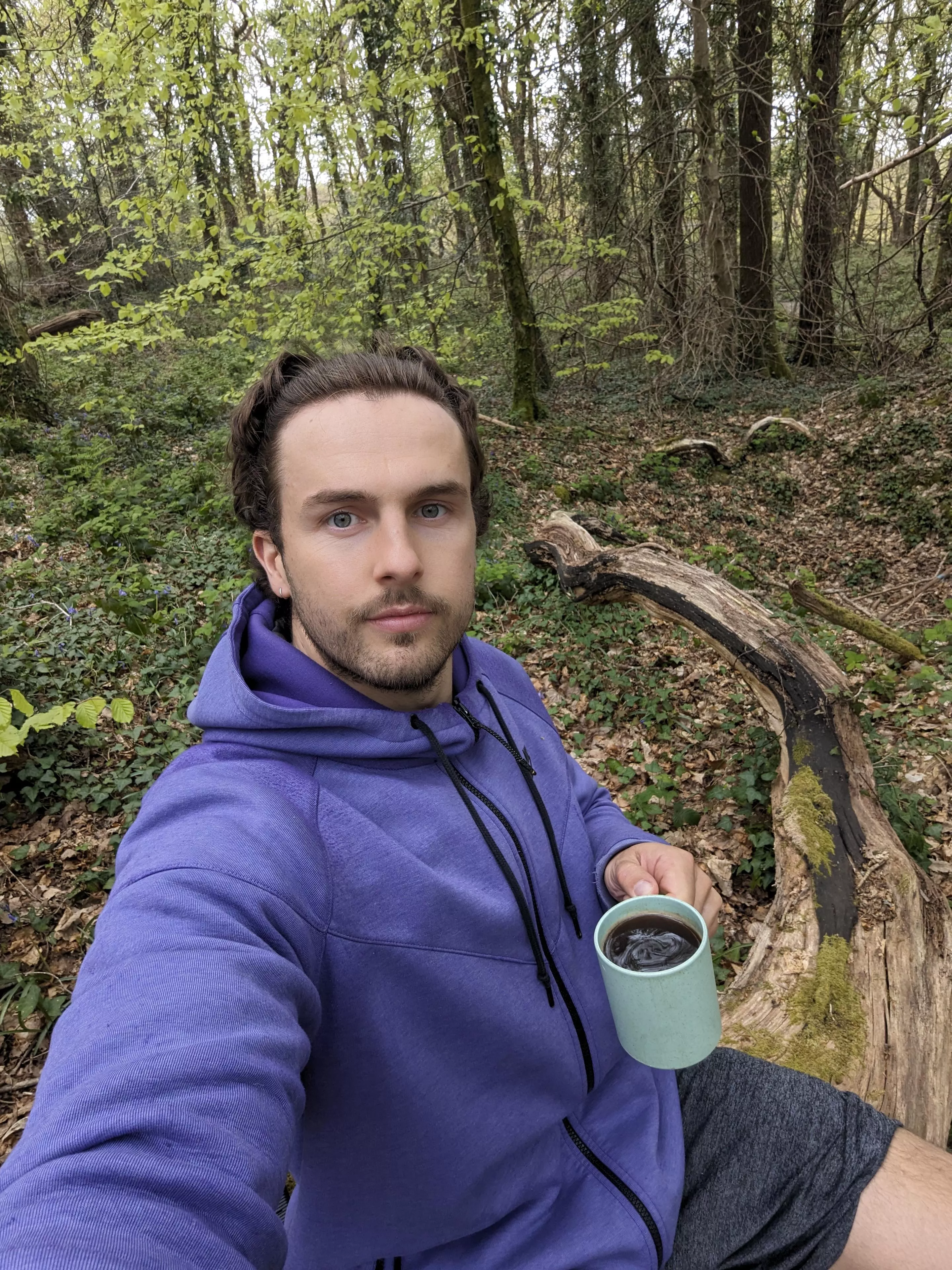 Coffee in the woods 🌲☕ posted by Old-Contribution2960