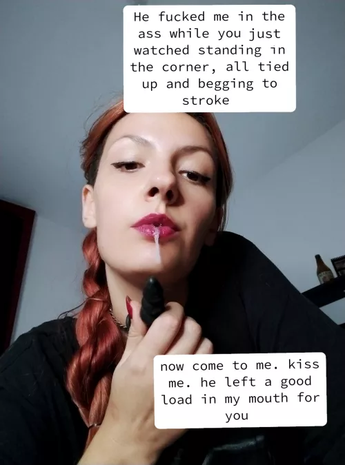 Cum kiss  by MadyMari