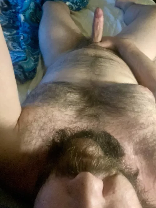 Cum take care of my morning wood by ChubbyBWC3