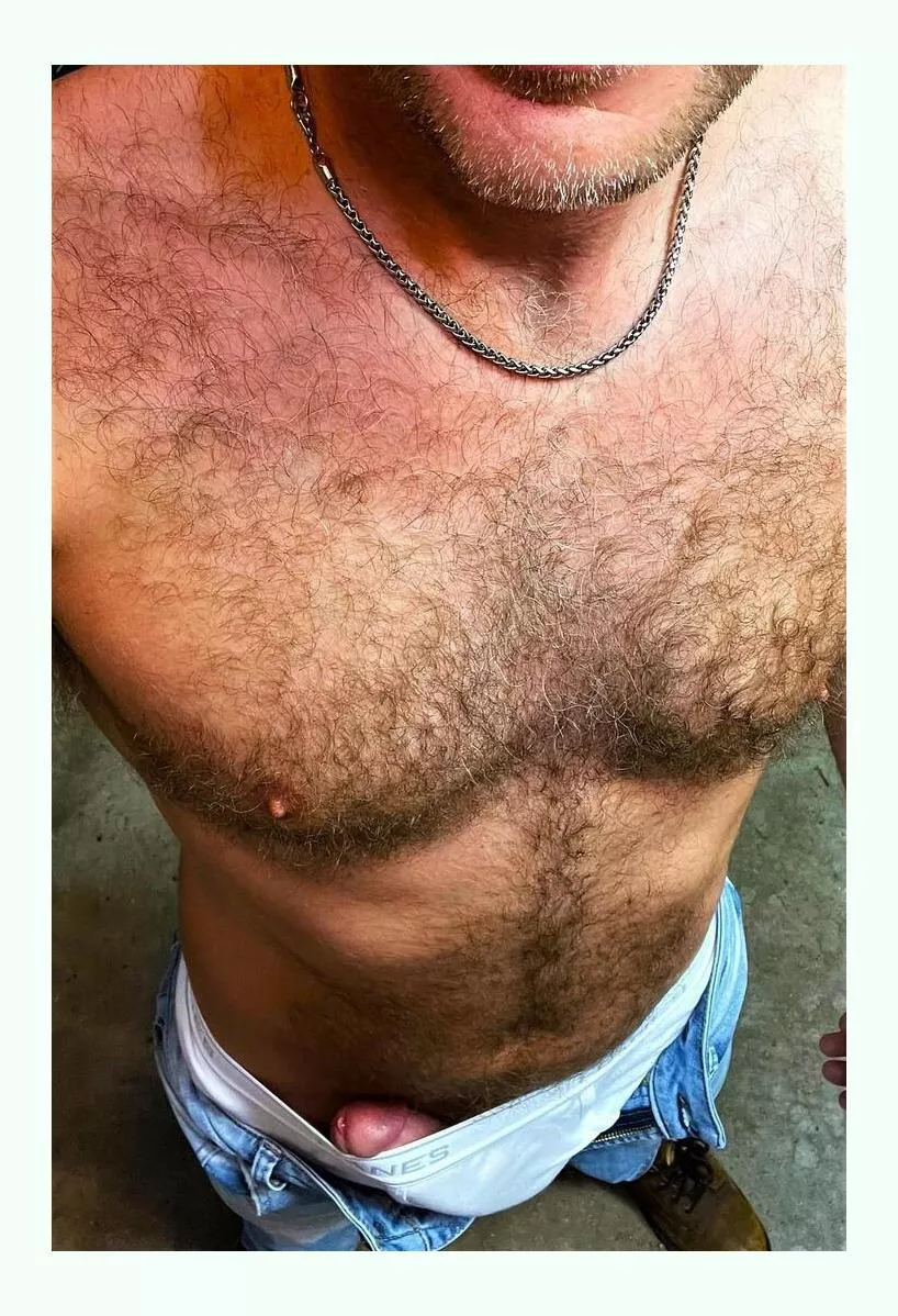 Ding chores shirtless always gets mr excited. posted by Traditional_Rent_933