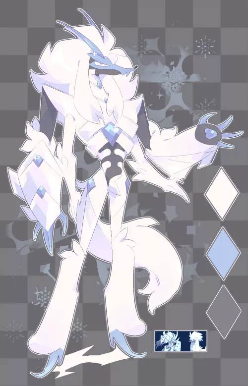 Fluffy Crab Man Design [OC] by sanesosi