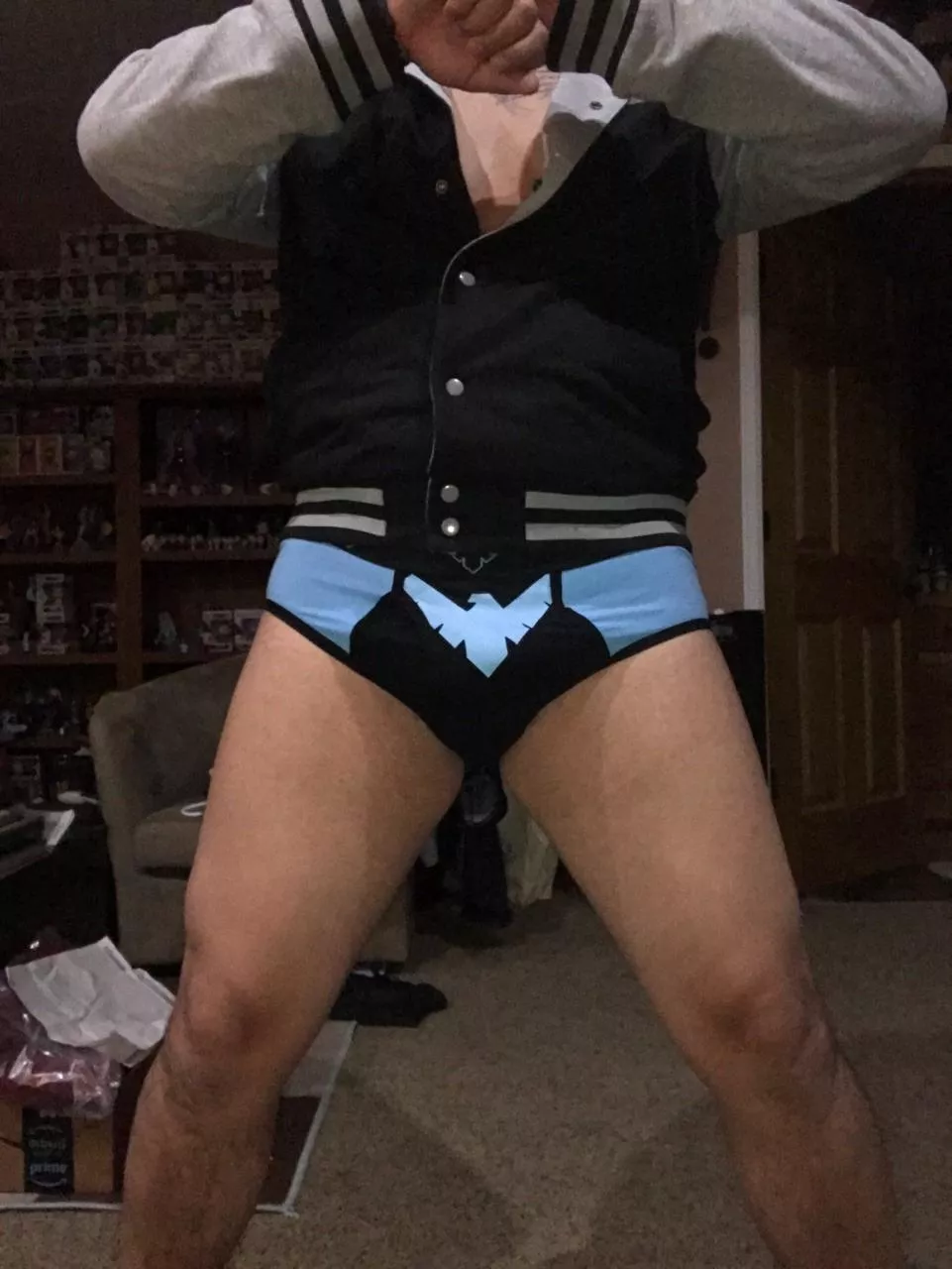 Found my NightWing undies! DMs always welcome!! posted by Thicc34V