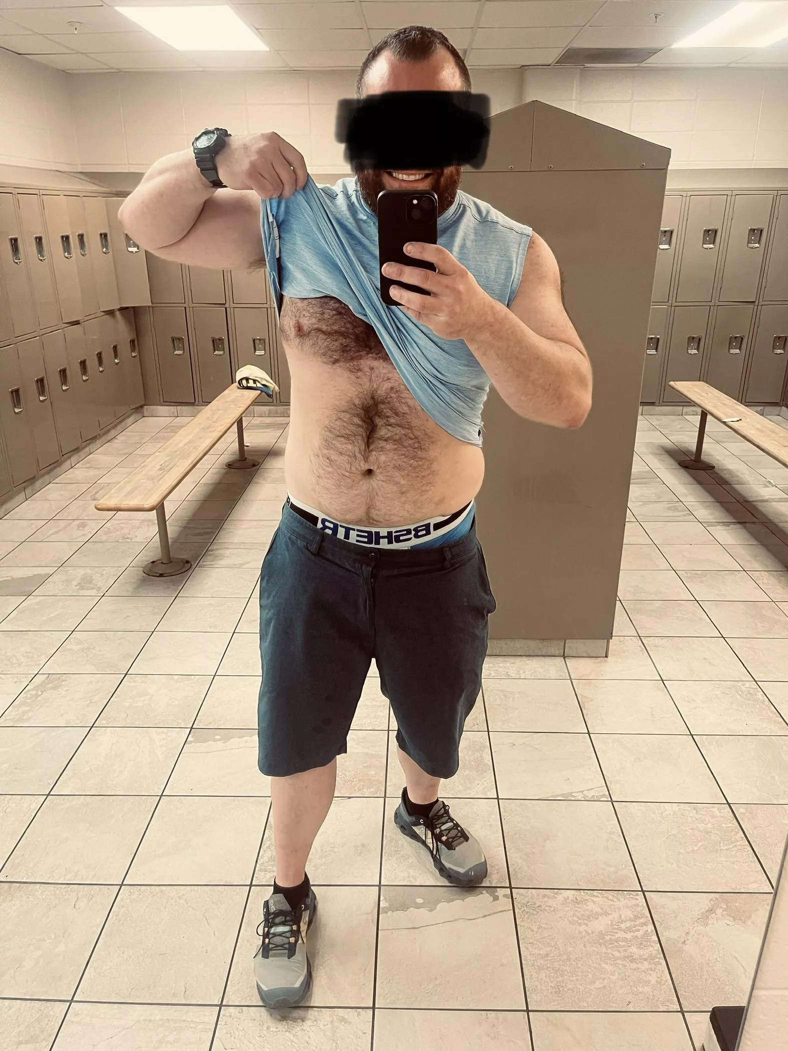 Happy Monday! Post workout picture. posted by DKBear1982