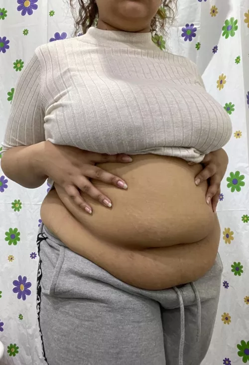 I really love this soft tummy 🙈 by Known-Significance26