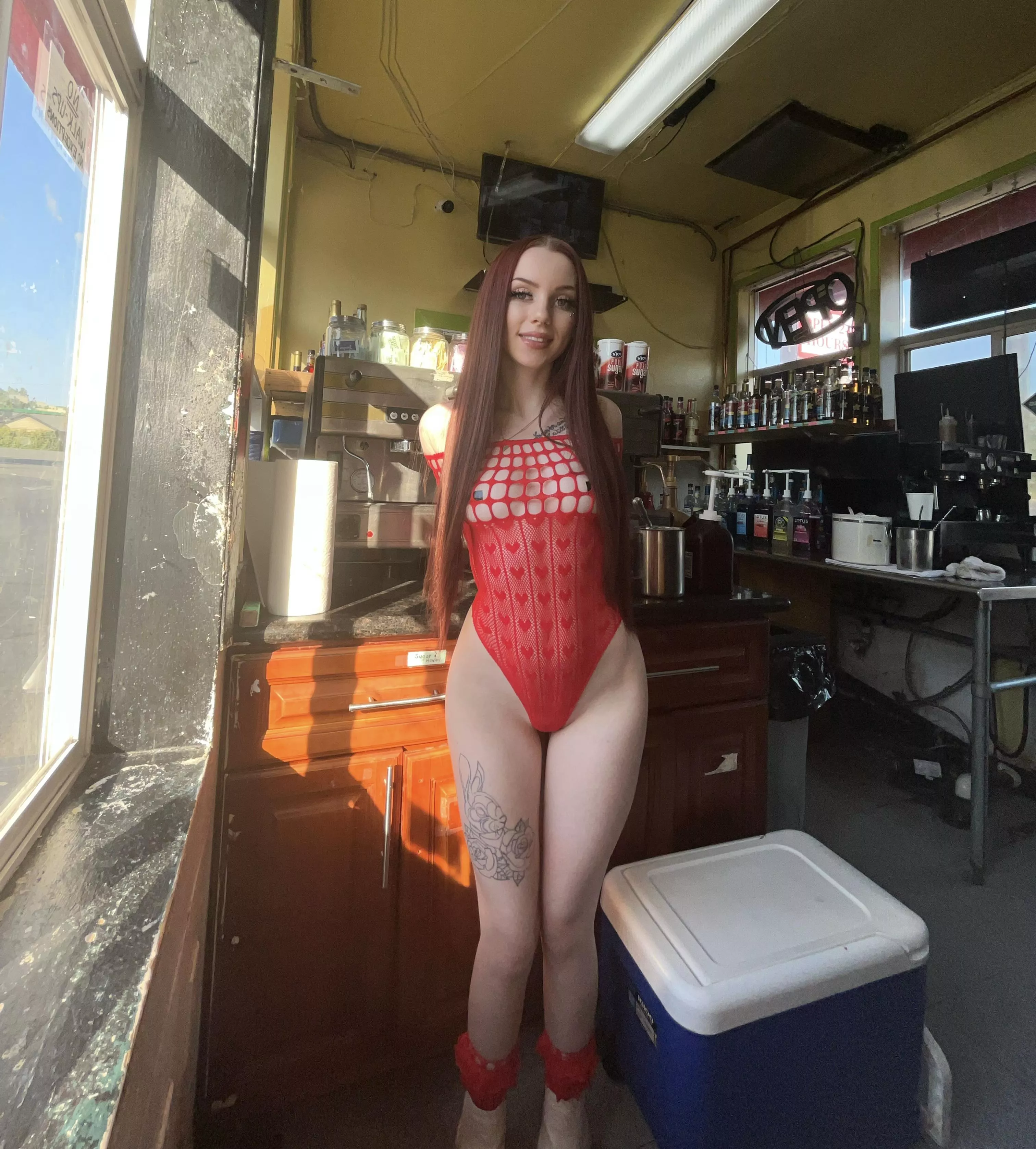 It's a red lingerie kinda day. posted by Dutton798