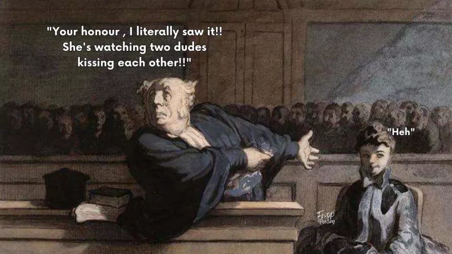 It's more than just a kiss, your honor by Own_Mammoth4981