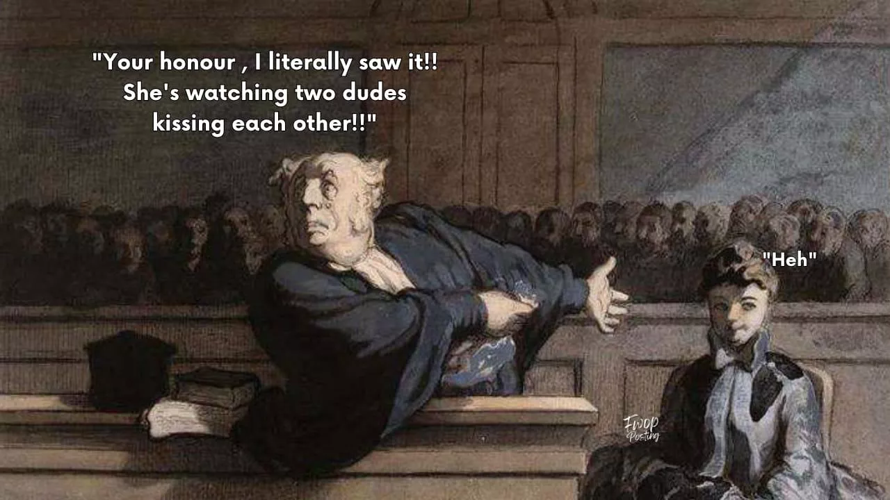 It's more than just a kiss, your honor posted by Own_Mammoth4981