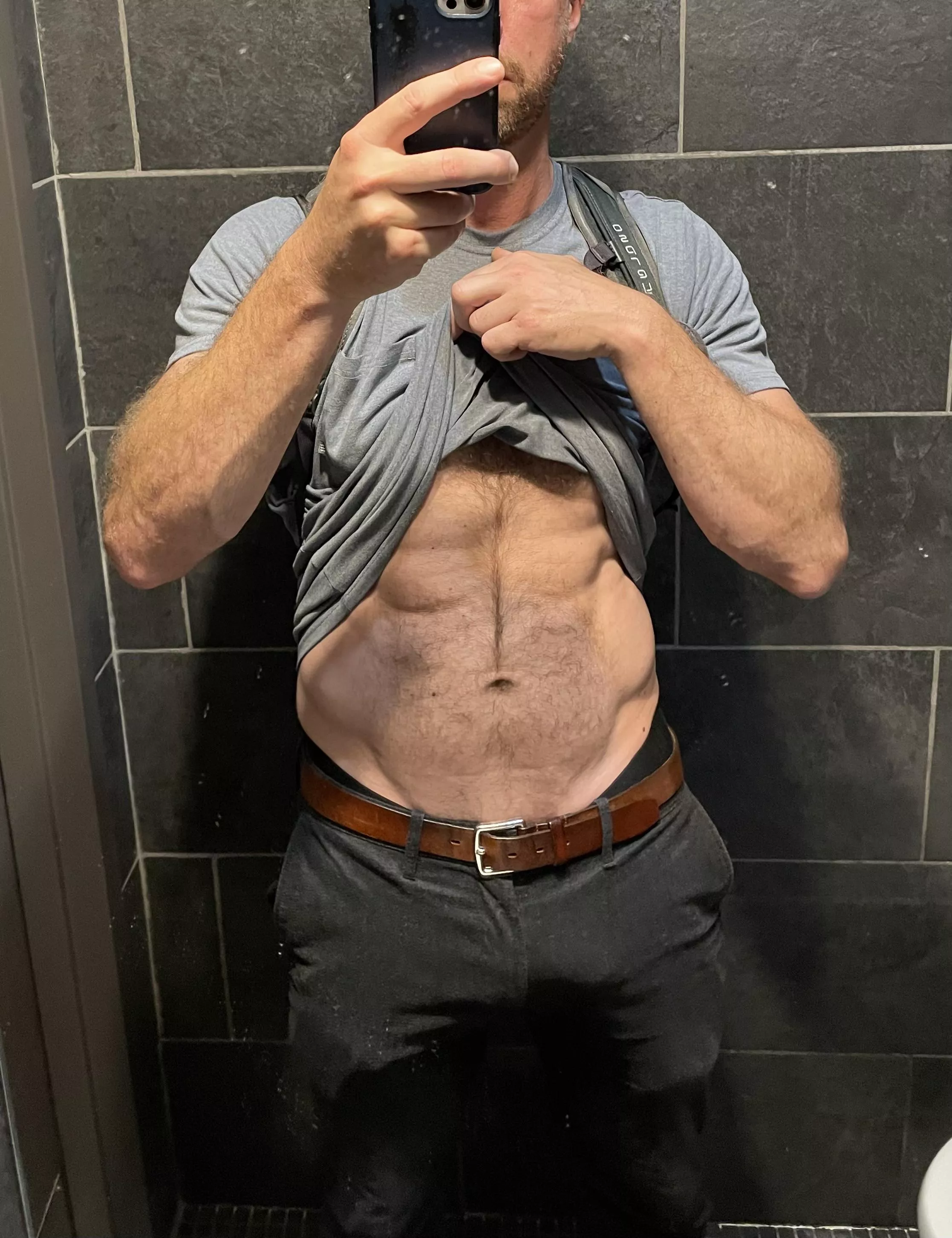 Just a dad about to get wild in a public bathroom [45] posted by dgreystone202