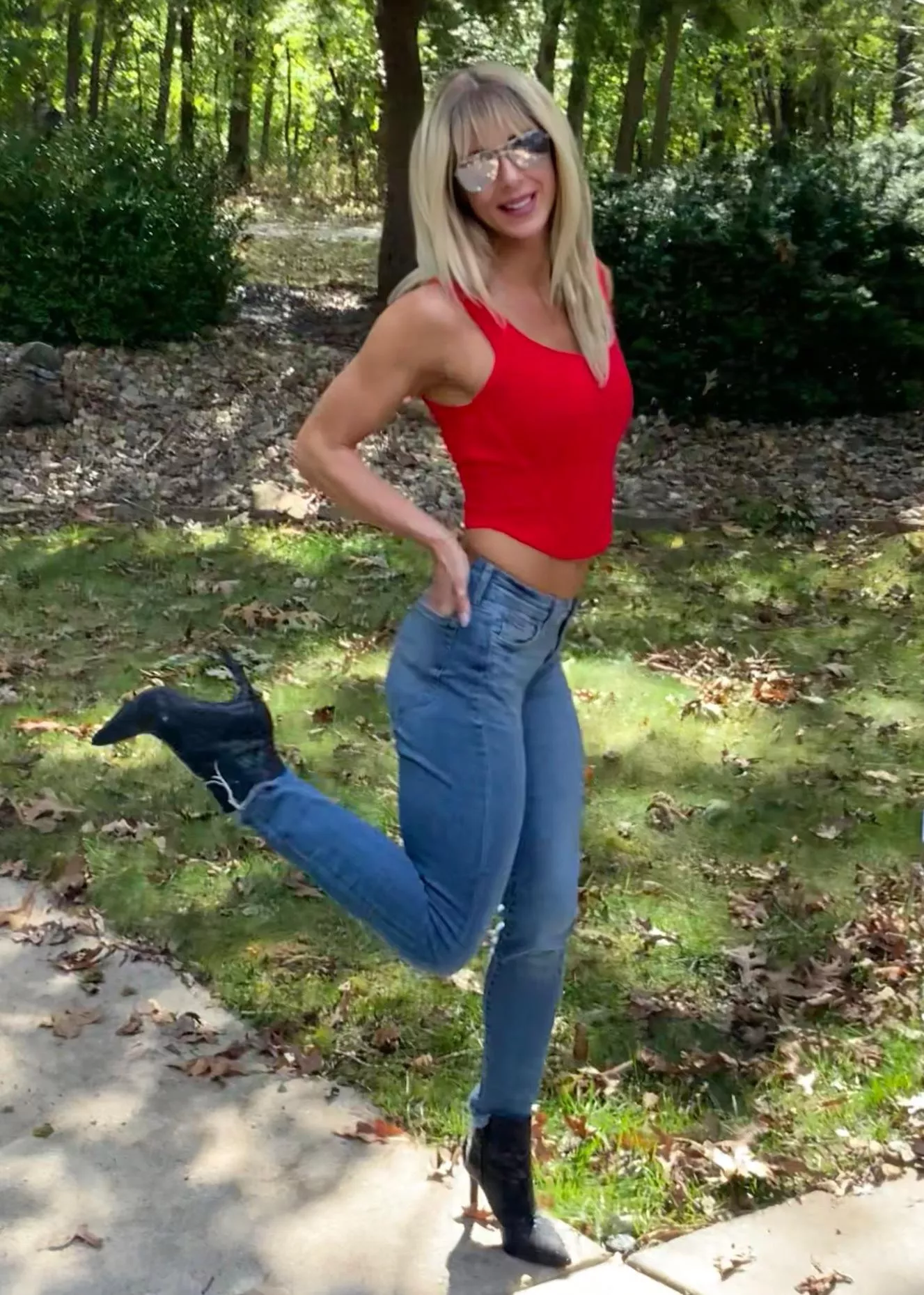 Kicking up my heels in excitement, it finally feels like spring here posted by SavanahLinn