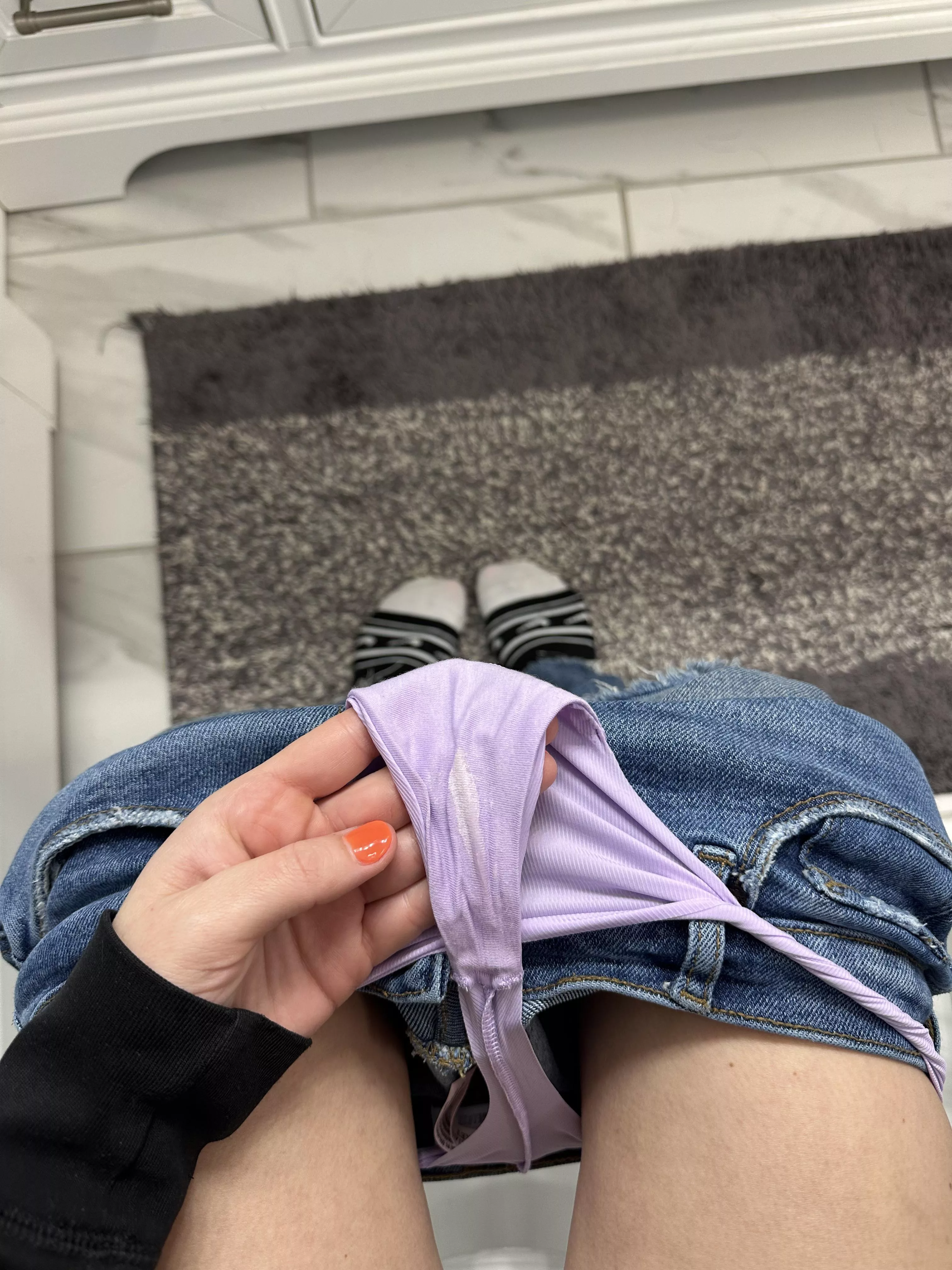 Make them wet again with your tongue posted by LionessGoddessGoods