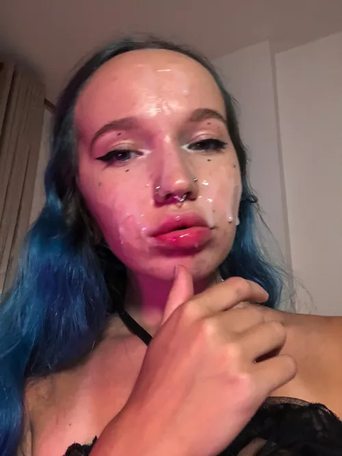 My face is a target for your cum. by Scarletty62