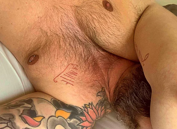 my hairy chest by m75009