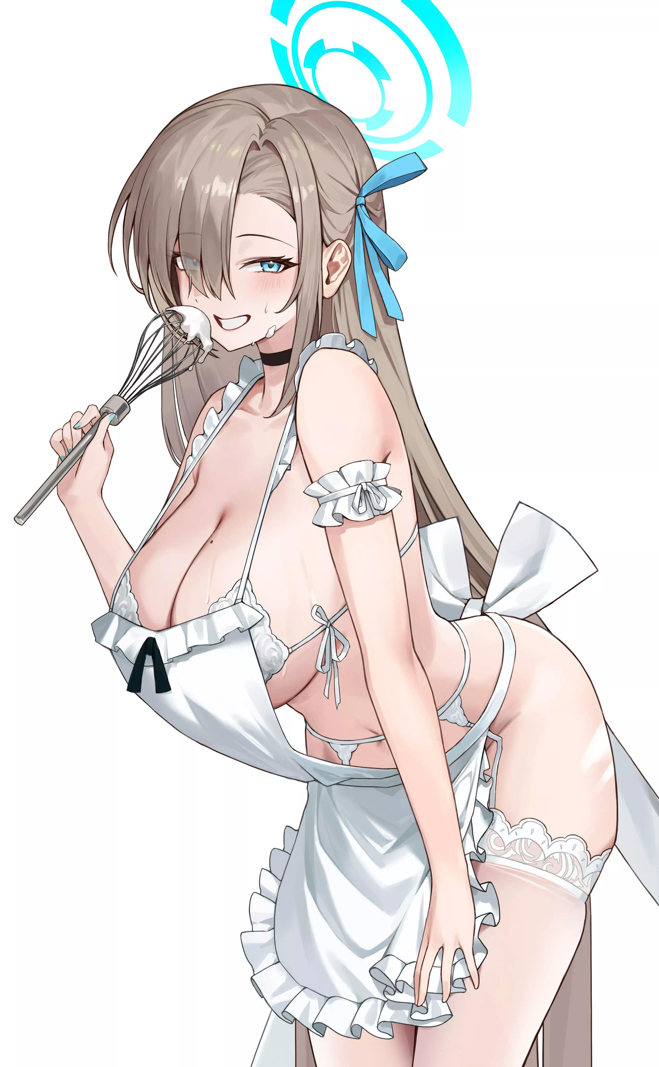 Naked Apron Asuna posted by xSaviour_N