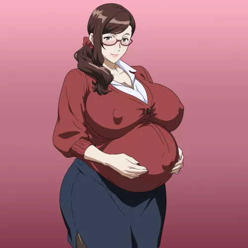 Pregnant Teacher Sara (@TheFungusManAB) by HeavyLancerthe8th