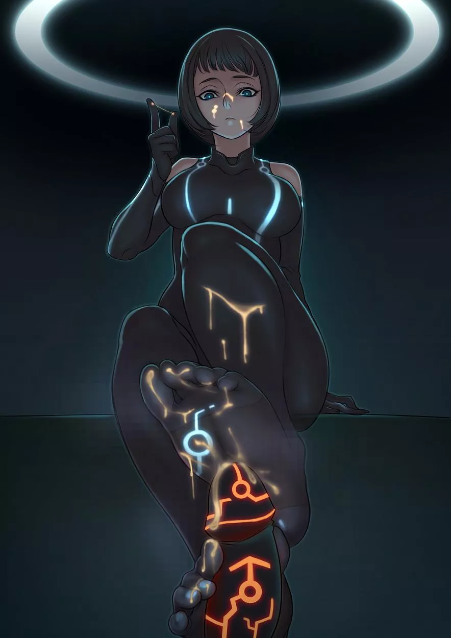 Quorra's footjob (SethXZoe) [TRON: LEGACY] posted by AlKo96