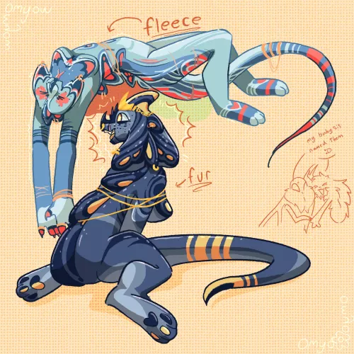 Snake girls! :3 by omyow