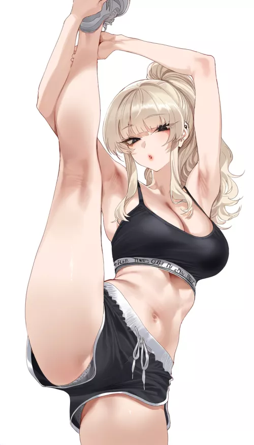 Standing Stretch  by CheetahSperm18