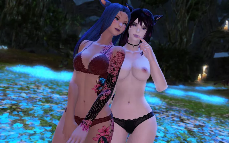 Tex & Nyan Zoe (Nexoh3D) by DearUncleHermit