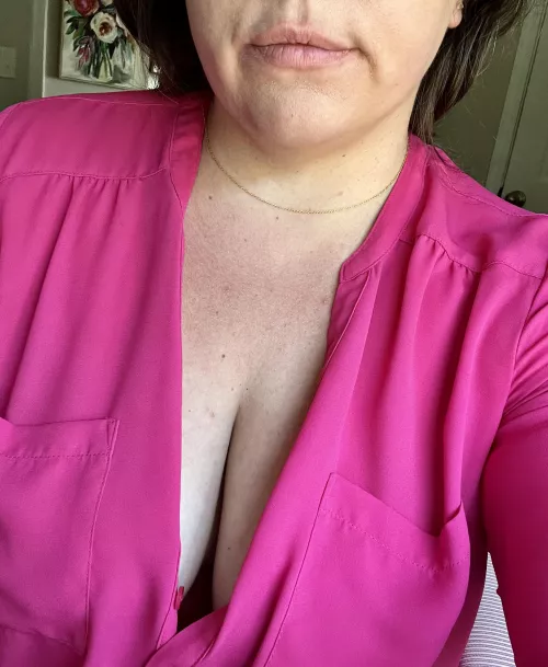 Too low cut for work?  by Muscle_Mummy