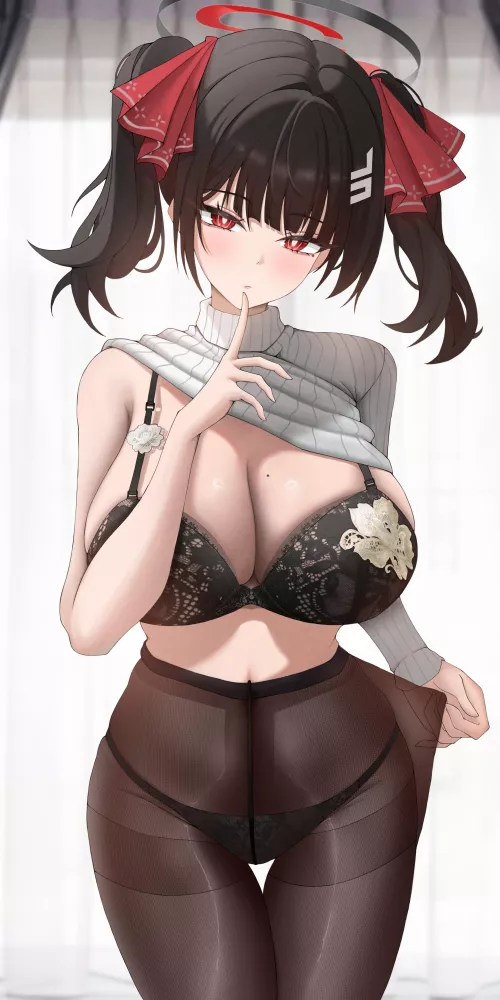 Twintailed Rio [Blue Archive] by CheetahSperm18