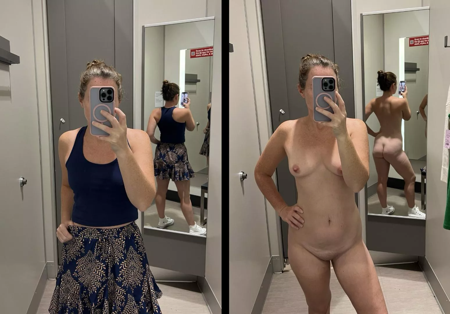 Two different looks posted by tryingnewthings86