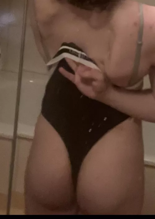 Wedgie in black CK by Ro_Stocki