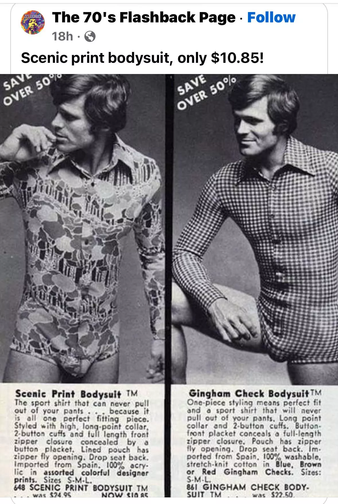 Adult onesies were apparently a 1970s thing posted by WinniePoo1
