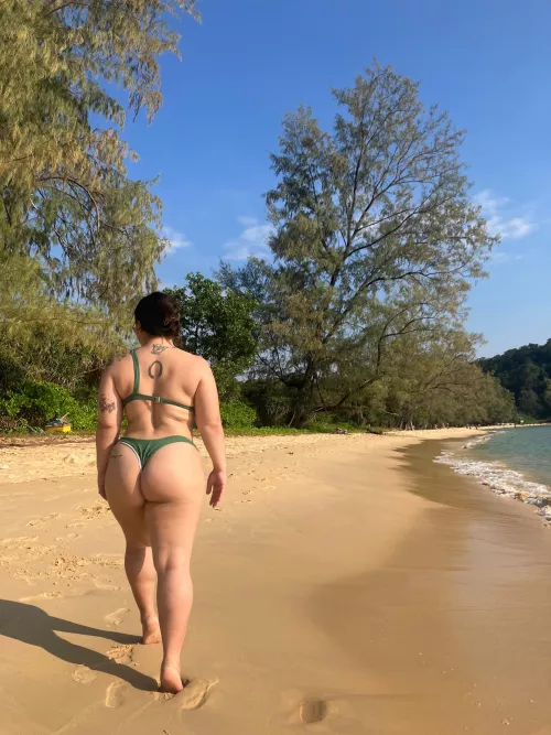 Asian on the beach by Master_Advantage2372