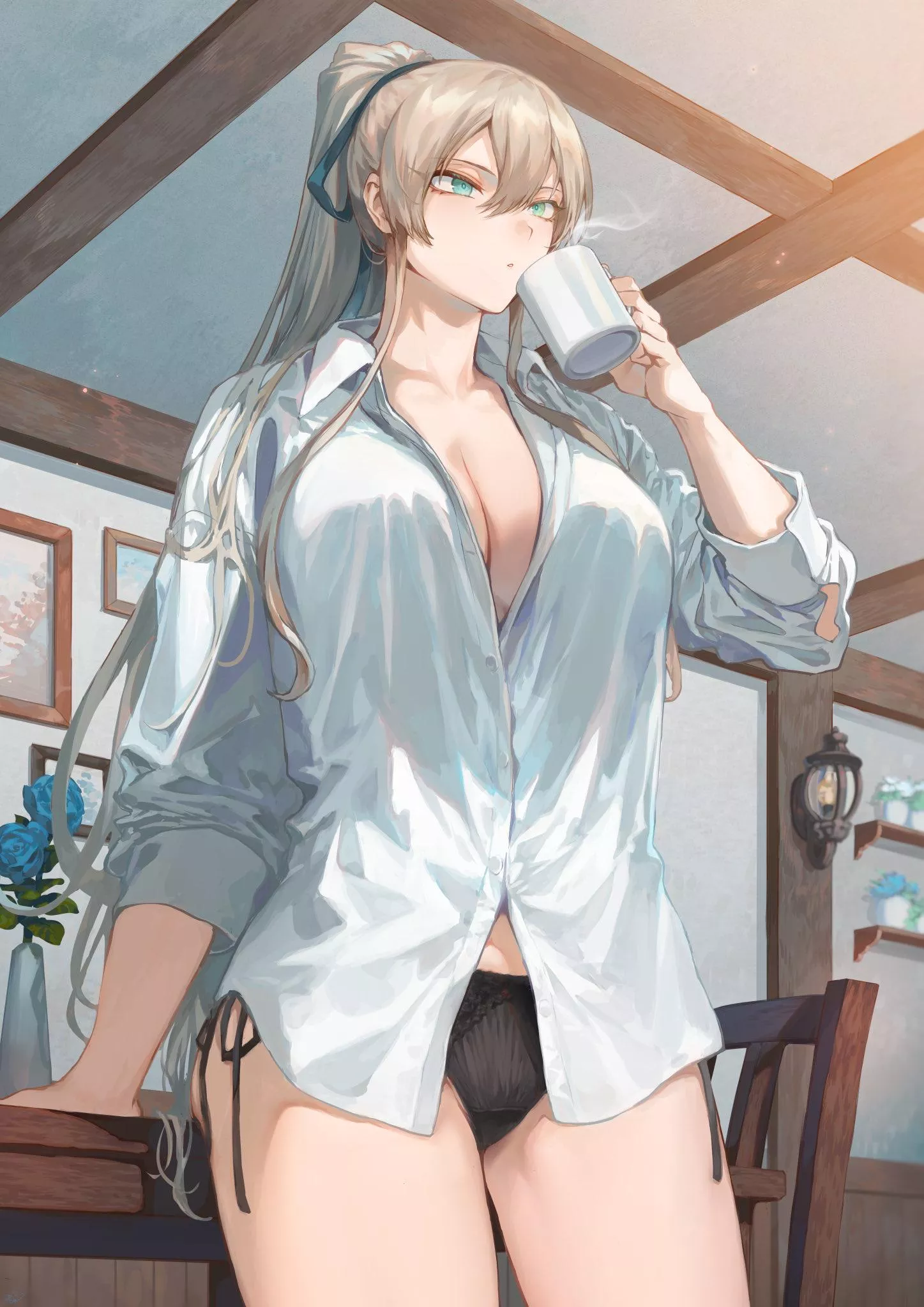 Coffee in the Morning  posted by CheetahSperm18