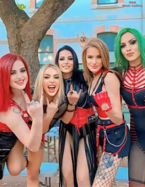 Colorful girls by Ralph_Bigguns