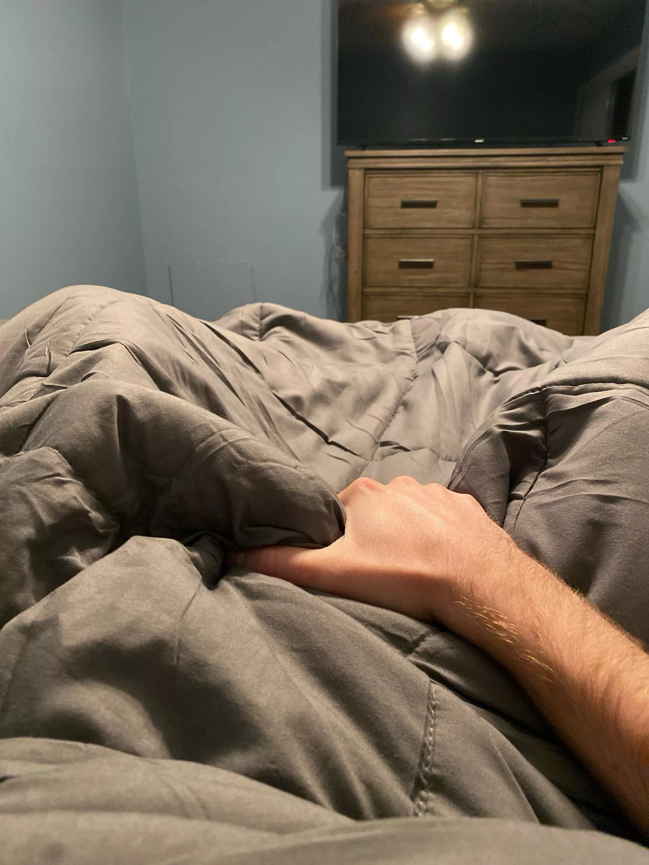 Comfy in bed posted by TheeBigPear