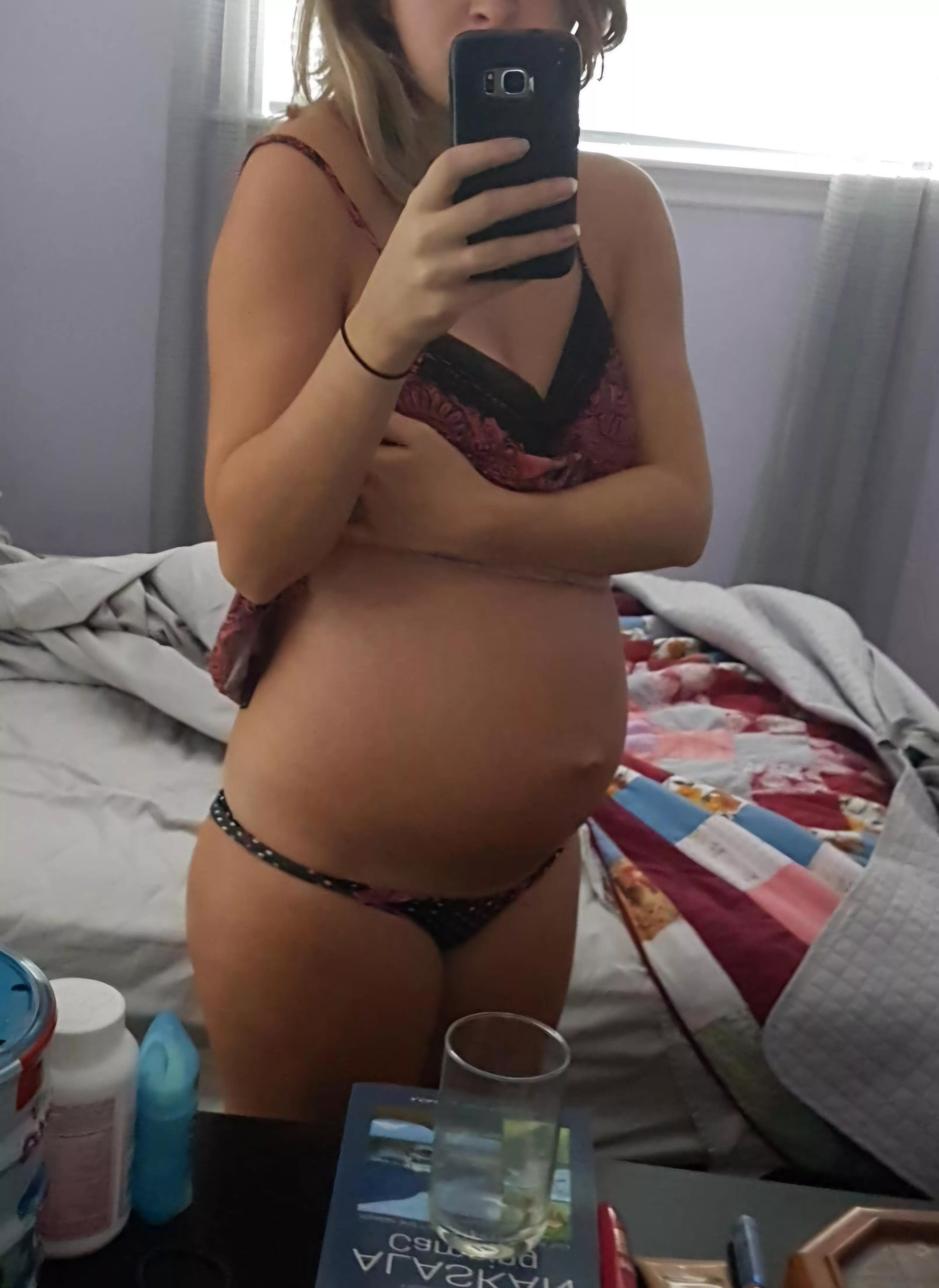 Does my bump look good on my small frame? posted by Mrandmrssmith24
