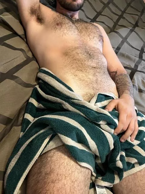 fresh out the shower! posted by GrahamThrustbourne