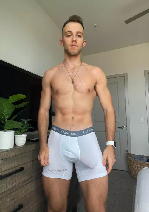 Good thing these undies are stretchy by troy_green69