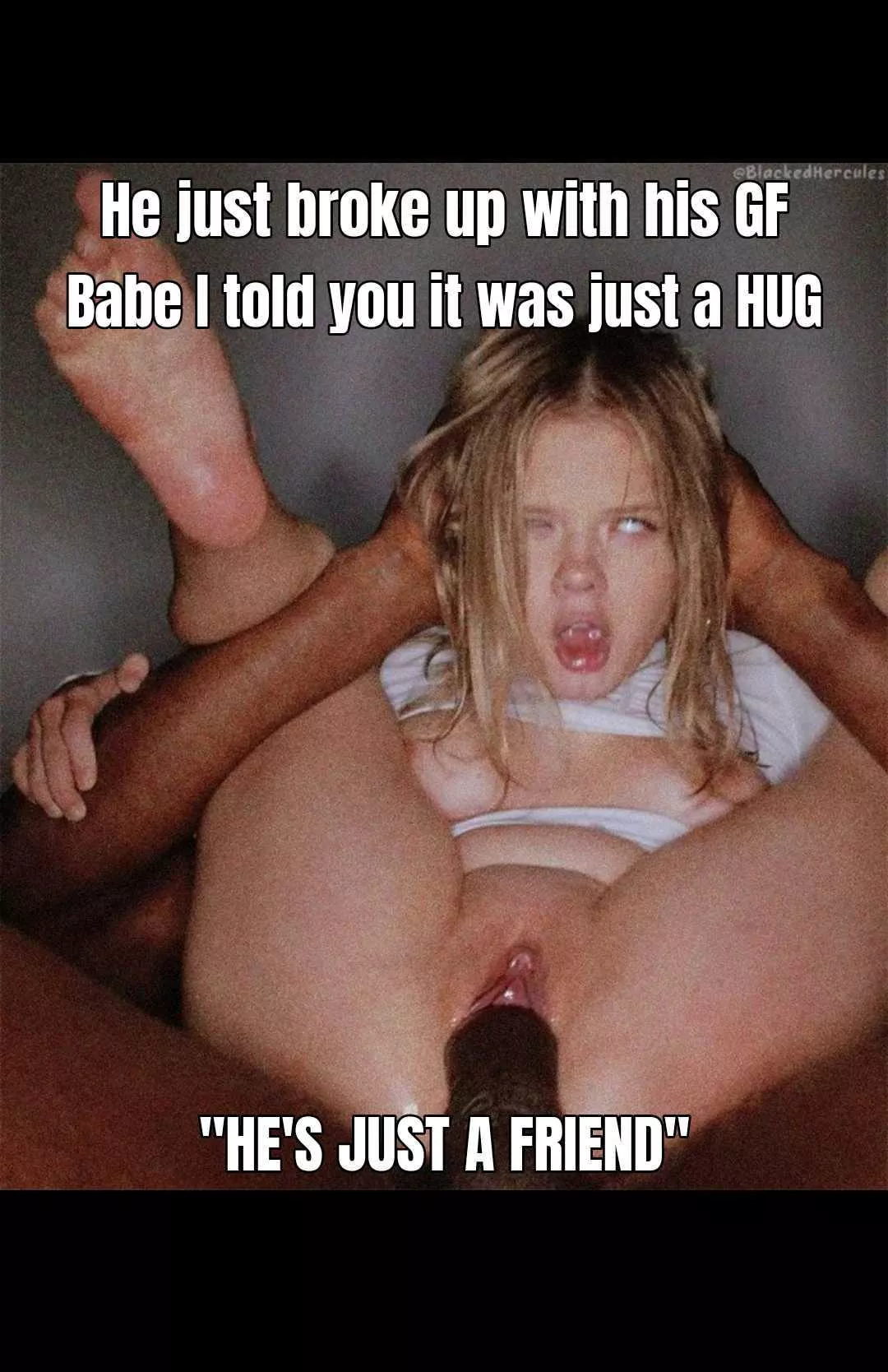 He's just a friend babe  posted by Pitiful_Set_8980